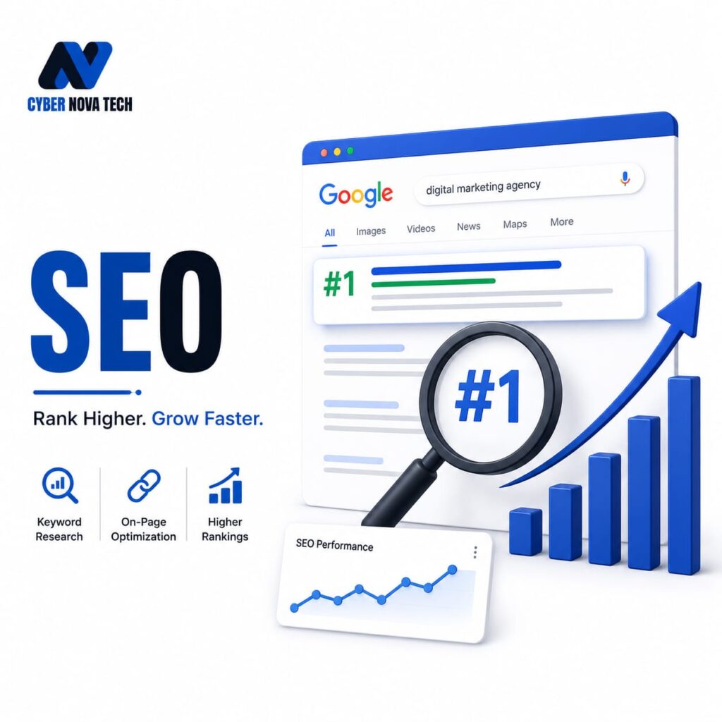 SEO digital marketing strategy to improve search rankings