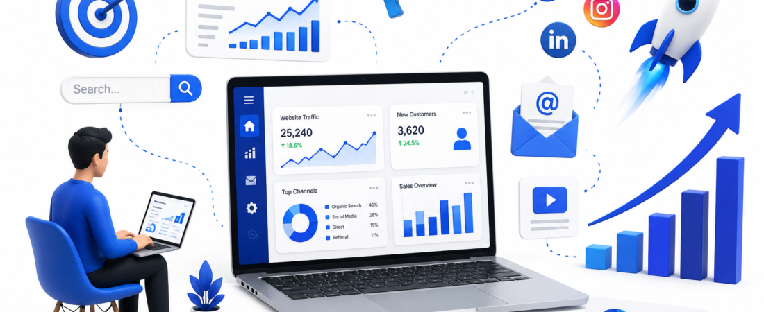 What Is Digital Marketing? How It Helps Small Businesses Grow Online