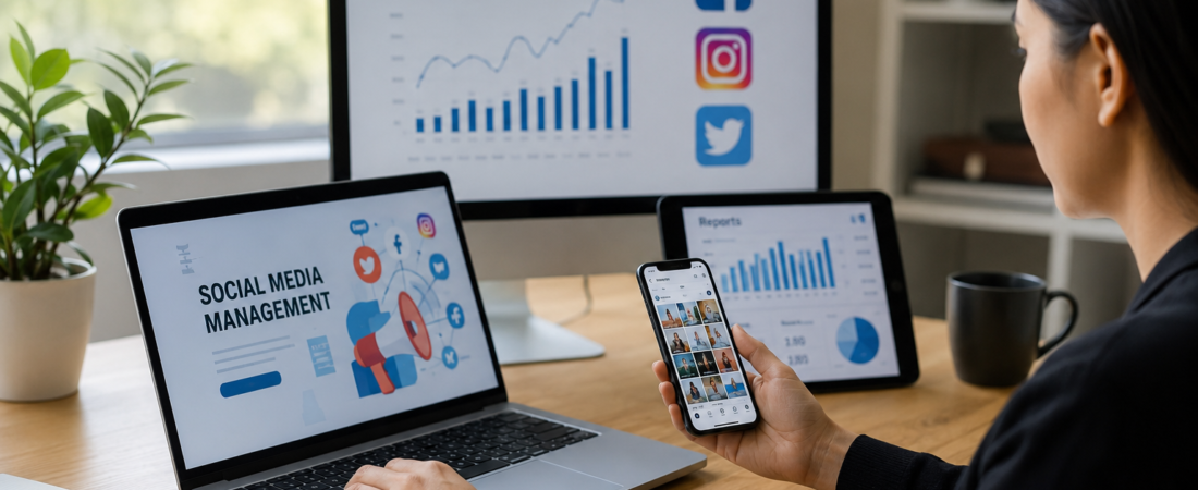 Social Media Management Service: The Key to Growing Your Business Online