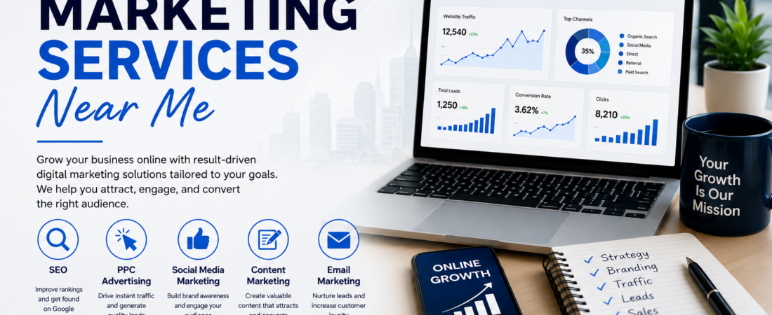 Digital Marketing Services Near Me: How to Choose the Right Agency for Your Business