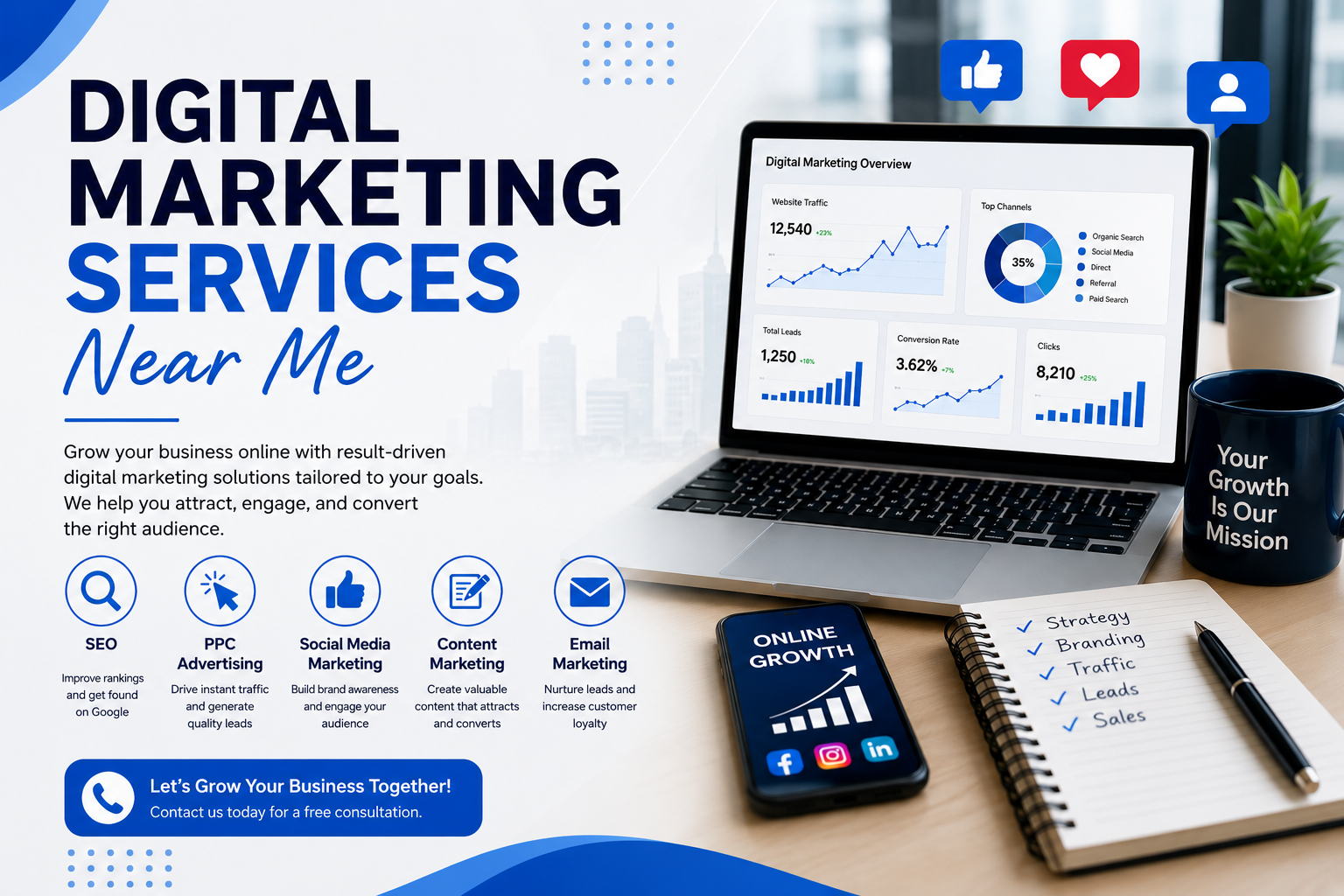 Digital Marketing Services Near Me: How to Choose the Right Agency for Your Business