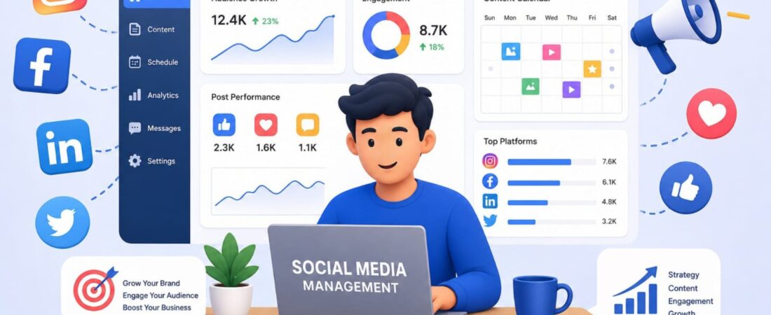Social Media Management Services That Drive Business Growth